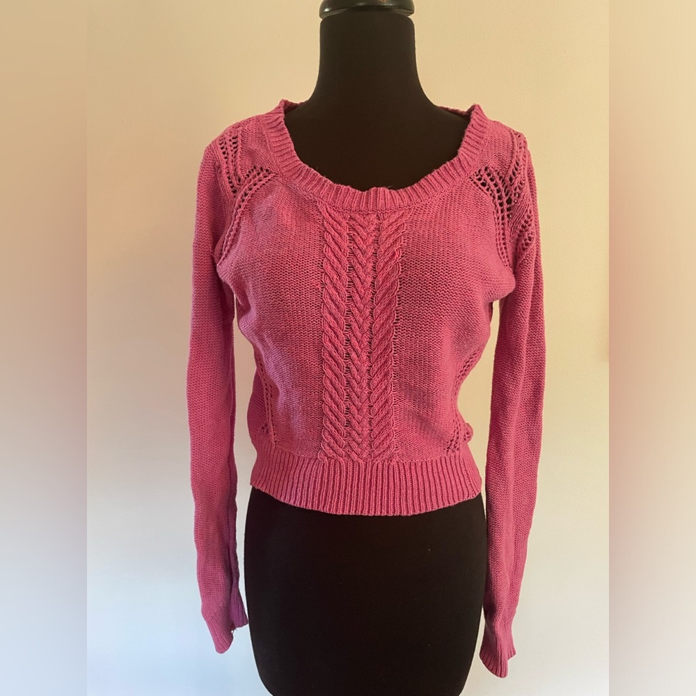 Mossimo pink sweater Xsmall NWOT